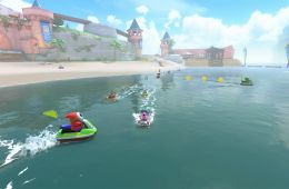 Скриншот из игры «Mario Kart World»