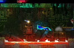 Скриншот из игры «Guacamelee! 2»