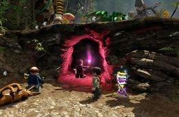 Скриншот из игры «LEGO Jurassic World»