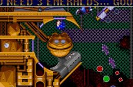 Скриншот из игры «Sonic the Hedgehog: Spinball»