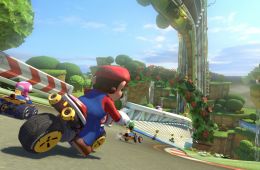 Скриншот из игры «Mario Kart 8»