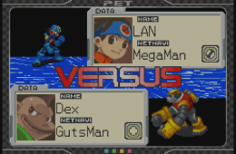Скриншот из игры «Mega Man Battle Chip Challenge»