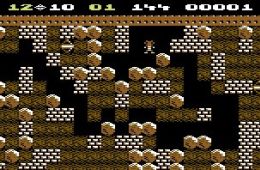 Скриншот из игры «Boulder Dash»