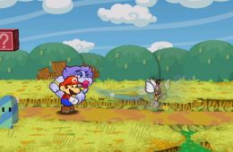 Скриншот из игры «Paper Mario: The Thousand-Year Door»