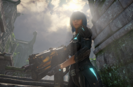 Скриншот из игры «Quake Champions»