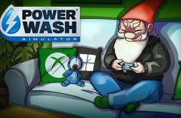 Скриншот из игры «PowerWash Simulator»
