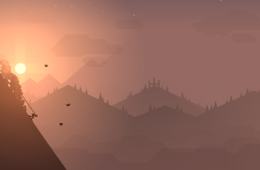 Скриншот из игры «Alto's Adventure»