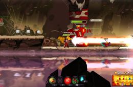 Скриншот из игры «Awesomenauts»