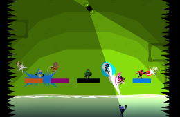 Скриншот из игры «Runbow»