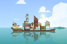 Скриншот из игры «Spiritfarer»