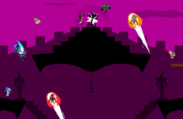 Скриншот из игры «Runbow»