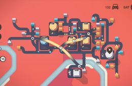 Скриншот из игры «Mini Motorways»