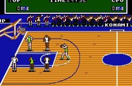 Скриншот из игры «Double Dribble»