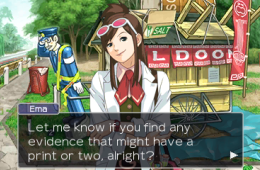 Скриншот из игры «Apollo Justice: Ace Attorney»