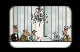 Скриншот из игры «Rusty Lake Hotel»