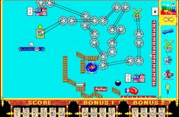 Скриншот из игры «The Incredible Machine»