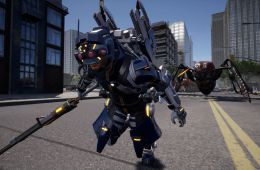 Скриншот из игры «Earth Defense Force: Iron Rain»