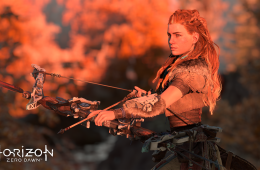 Скриншот из игры «Horizon Zero Dawn»