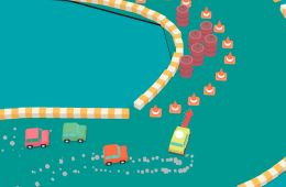 Скриншот из игры «What the Golf?»