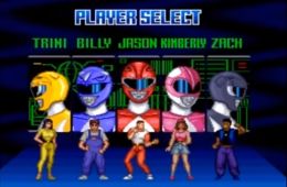 Скриншот из игры «Mighty Morphin Power Rangers»