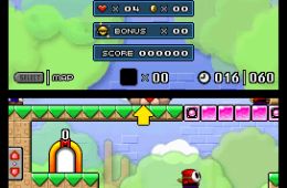 Скриншот из игры «Mario vs. Donkey Kong 2: March of the Minis»