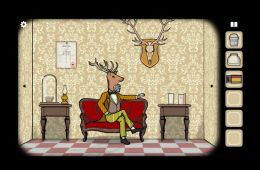 Скриншот из игры «Rusty Lake Hotel»