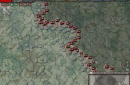 Скриншот из игры «Hearts of Iron III»