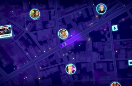 Скриншот из игры «Neo Cab»