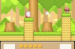 Скриншот из игры «Kirby's Dream Land 3»