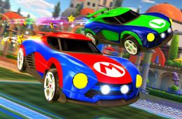 Скриншот из игры «Rocket League»