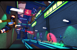 Скриншот из игры «Hover: Revolt of Gamers»
