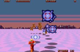 Скриншот из игры «Space Harrier II»