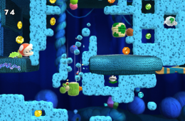 Скриншот из игры «Yoshi's Woolly World»