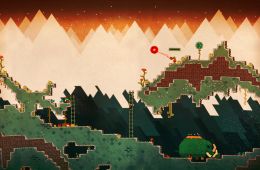 Скриншот из игры «PixelJunk Nom Nom Galaxy»