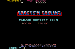Скриншот из игры «Ghosts 'n Goblins»