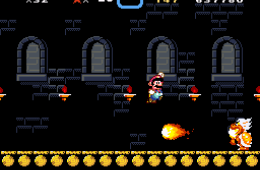Скриншот из игры «Super Mario World»