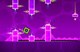 Скриншот из игры «Geometry Dash»
