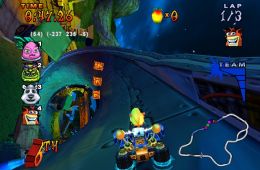 Скриншот из игры «Crash Nitro Kart»