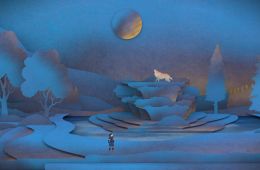Скриншот из игры «Tengami»