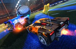 Скриншот из игры «Rocket League»