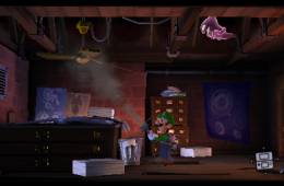 Скриншот из игры «Luigi's Mansion: Dark Moon»