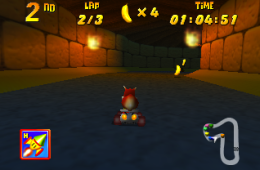 Скриншот из игры «Diddy Kong Racing»