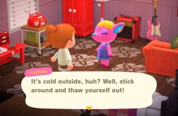 Скриншот из игры «Animal Crossing: New Horizons»