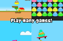 Скриншот из игры «Pou»