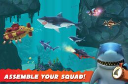 Скриншот из игры «Hungry Shark Evolution»