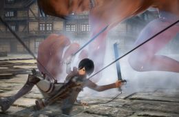 Скриншот из игры «Attack on Titan 2»