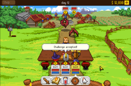 Скриншот из игры «Knights of Pen and Paper +1 Edition»