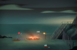 Скриншот из игры «Oxenfree»