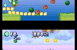 Скриншот из игры «Yoshi Touch & Go»