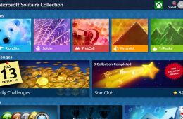 Скриншот из игры «Microsoft Solitaire Collection»